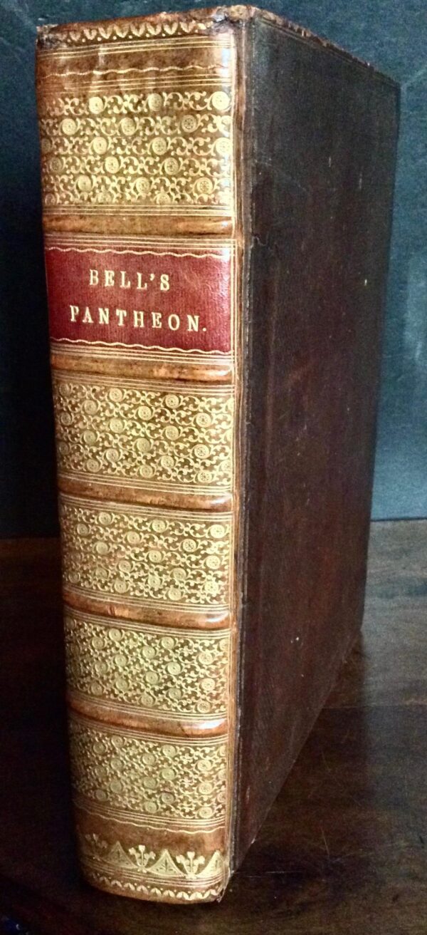 1790 Bells Pantheon Historical Dictionary of Gods Demi Gods Heroes Pagan World