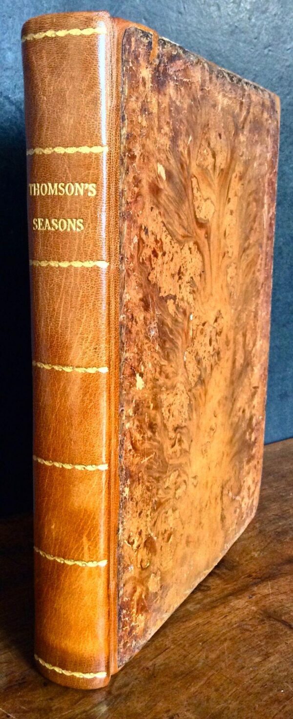 1793 The Seasons By James Thomson Early Poetry Large Format + Copper Engravings