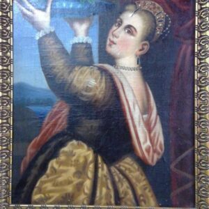 17th / 18th Century Italian Florentine Oil Painting on Canvas