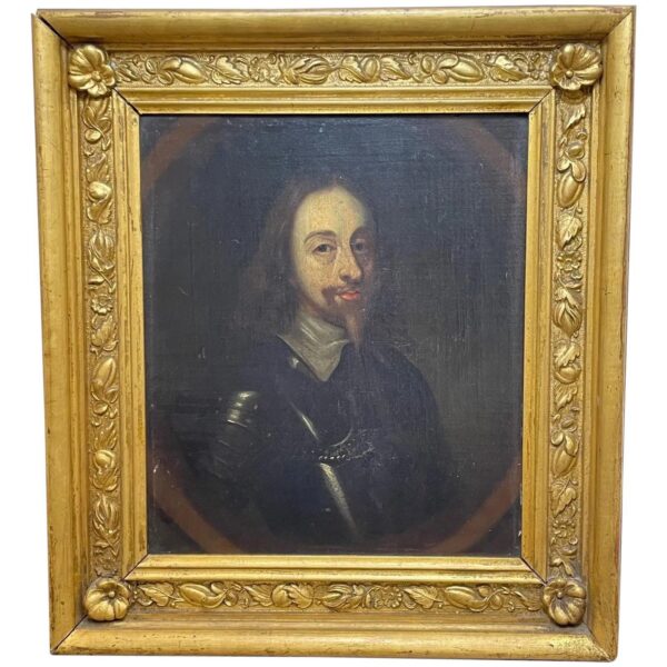 17th Century Oil Painting Portrait Charles I