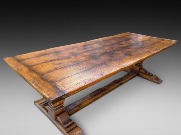 17th Century Style Oak Refectory Table