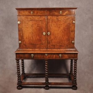 17th Century Walnut Cabinet on Stand