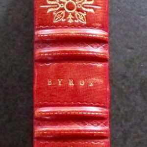 1812 Childe Harolds Pilgrimage A Romaunt by Lord Byron 2nd Edition - Full Red Leather Binding