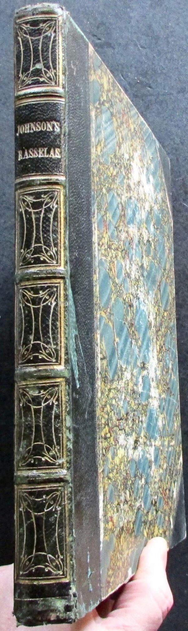 1819 Rasselas by Samuel Johnson Engravings by A Raimbach Leather Binding