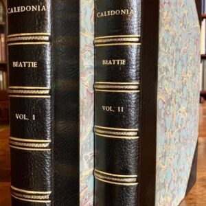 1838 Caledonia Series of Views in Scotland by W H Bartlett 2 X Vol Set Leather