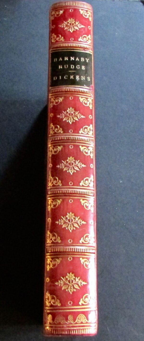 1841 Barnaby Rudge by Charles Dickens, 1st Separate Edition