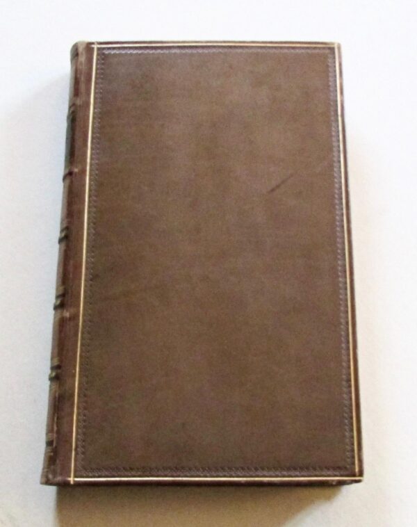 1841 The Wye & Its Associations, A Picturesque Ramble By Leitch Ritchie, 1st Edition Leather Binding