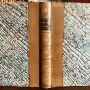 1848 Borneo & The Indian Archipelago by Frank Marryat 1st Edition Leather Bound