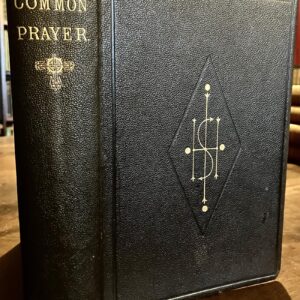 1863 Book of Common Prayer Scarce Illustrated Edition Full Leather Binding