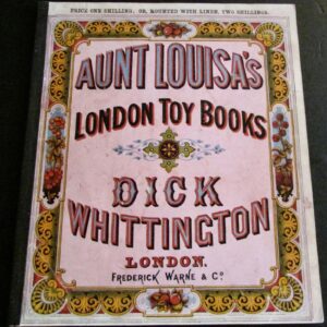 1867 Dick Whittington Aunt Louisas London Toy Books Chromo Coloured Plates