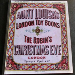 1867 The Robins Christmas Eve Aunt Louisas London Toy Books Coloured Plates