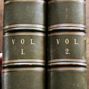 1870 The Works of Shakspere Imperial Edition Folio Size Set + Steel Engravings - Complete in Two Volumes