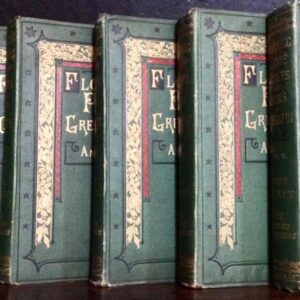 1873 Flowering Plants Grasses Sedges & Ferns of Britain by Anne Pratt 6 x Vols