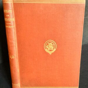 1887 Annie Besant 1st Edition Pamphlets on Socialism & Radicalism