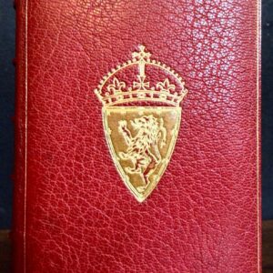 1887 Lays Of The Scottish Cavaliers By William Aytoun Scottish Binding By Ramage