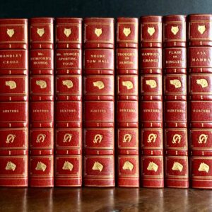 1890s The Sporting Novels of Surtees 8 Leather Bound Vols Fine Bayntun Bindings