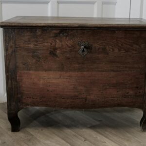 18th Century Small French Oak Coffer - Strong Box