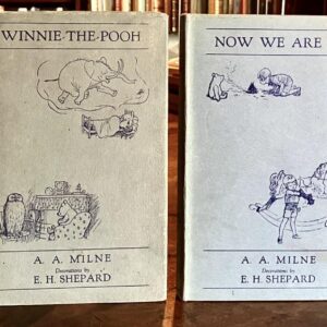 1934 Winnie the Pooh Complete Set by a a Milne 4 x Volumes With Dust Jackets