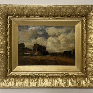 19th Century Oil on Canvas Landscape