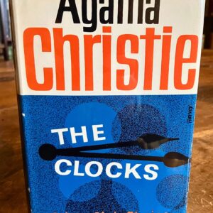 Agatha Christie 1963 First Edition Crime Novel the Clocks + Original Jacket