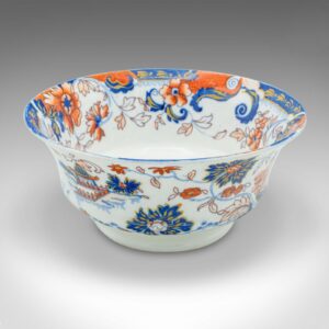 Antique Finger Bowl, English, Decorative Ceramic Serving Dish - Victorian c.1900