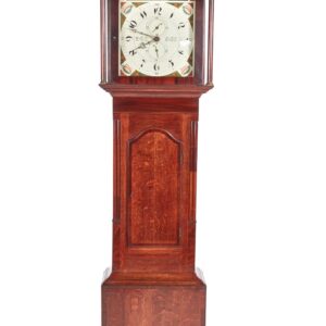 Antique Oak & Mahogany Grandfather Clock by W Prior Skipton