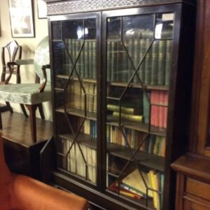 Astral Diamond 2 Door Glazed Bookcase