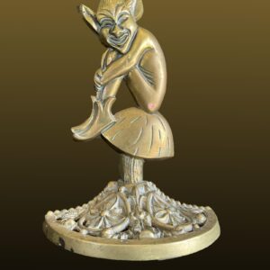 Brass Weighted Pixie Door Stop