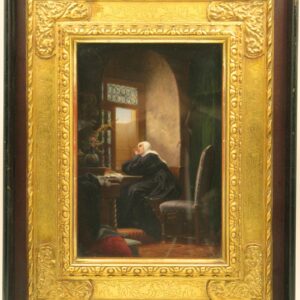 C1900 Oswald Deitrich Gebruder Heubach Porcelain Plaque