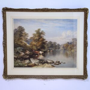 Charles Frederick Buckley Landscape Watercolour