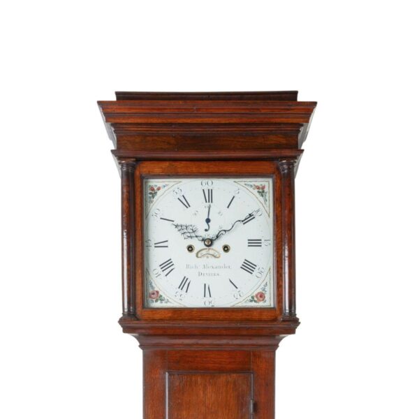 Charming Oak Longcase Clock - Richard Alexander of Devizes