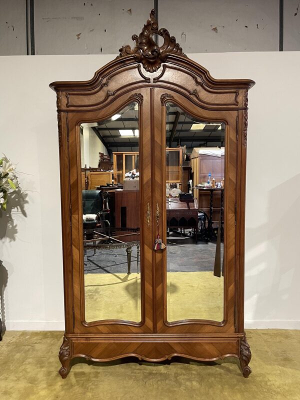 Continental Armoire, Having Shaped & Moulded Top