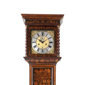 Cornelius Harbert London Marquetry Longcase Clock