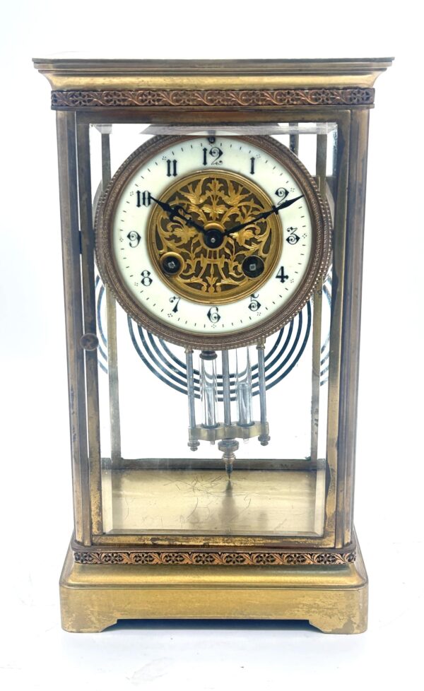 Fabulous French 4 Glass Regulator Mantel Clock ca.1880