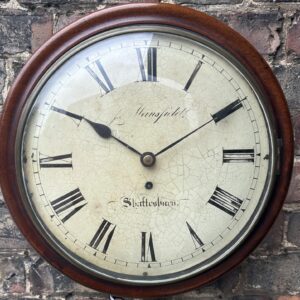 Fabulous Georgian Single Fusee Dial Clock - ca 1840