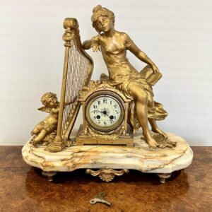 Fantastic Quality Large Antique Victorian Mantle Clock