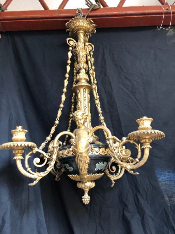 French Empire Antique Chandelier c.1860