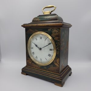 Green Antique Chinoiserie Bracket Clock