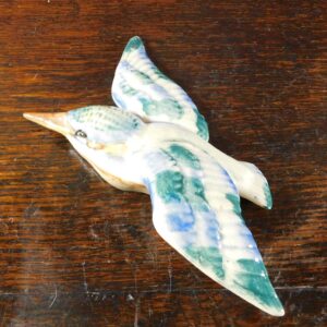 Kingfisher Ceramic Wall Plaque