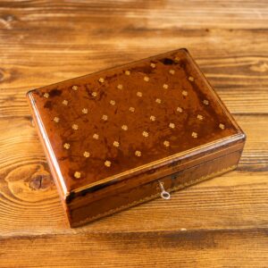 Leather Jewellery Box French c.1920