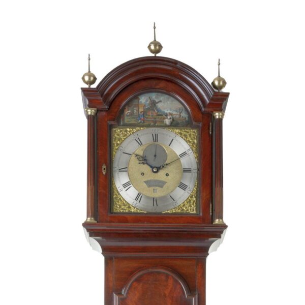 Mahogany Automata Longcase Clock - John Thompson of London