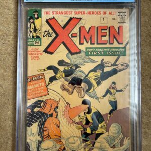 Marvel Comics X-Men Holy Grail Comic, Key Issue, Cgc Graded 4.0 Very Good 1963