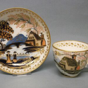 Minton Coffee Cup & Saucer c.1830