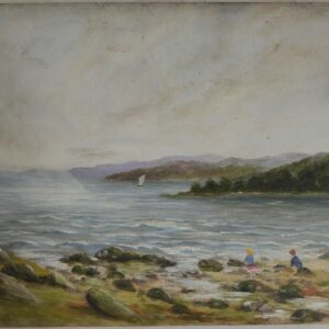 Oil on Board - 20th Century - Gareloch - Signed JM Gibson