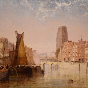 Oil Painting by Arthur Joseph Meadows - Rotterdam