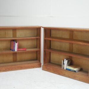 Pair of Oak Bookcases