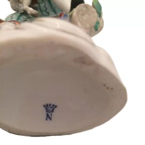 Porcelain Figurine Sheep Shearing