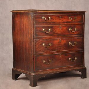 Small 18th Century Mahogany Chest of Drawers