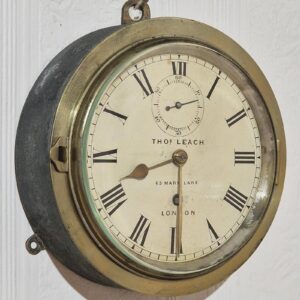 Thomas Leach, London Chronometer Fusee Ships Clock