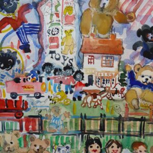 Toy Town Royal Academy Listed Artist Daphne Beak Alexander